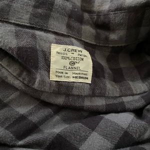 JCrew men’s flannel three pack